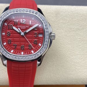 Premium Patek Philippe Aquanaut Super Clone Watch for Men with COD 1040241694 - front view | Aquanaut