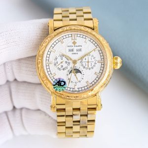 Patek Philippe Calatrava Super Clone Watch | AAA Quality Replica 1121169903 - side view | Calatrava